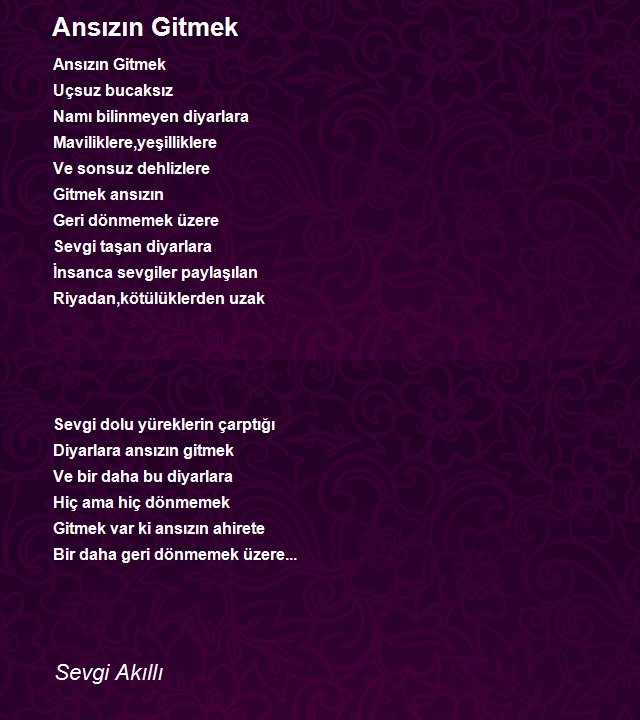 Sevgi Akıllı