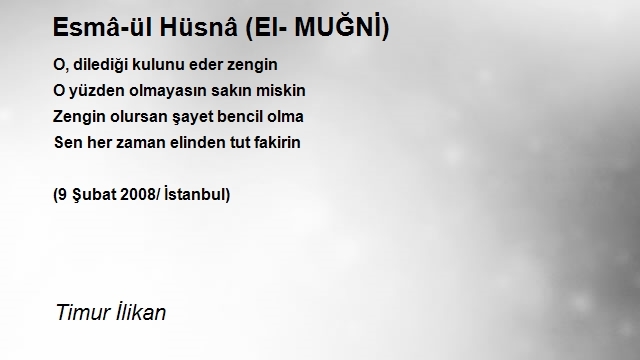 Timur İlikan