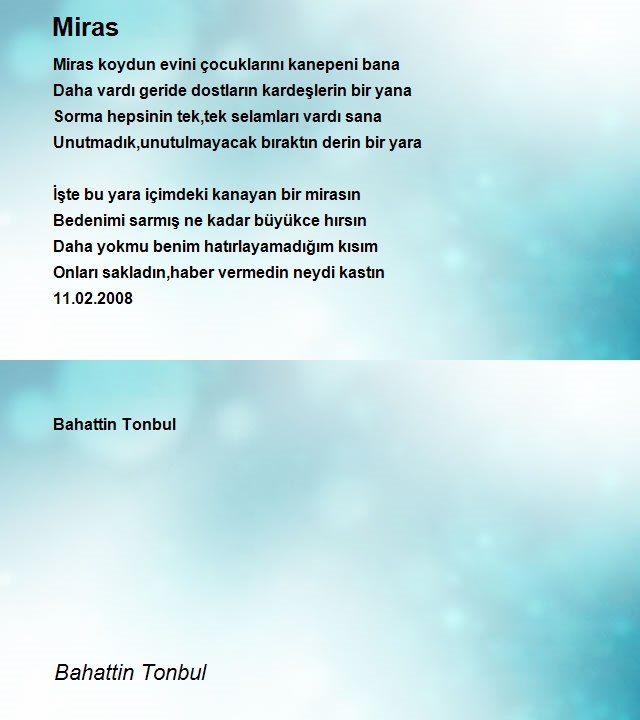 Bahattin Tonbul