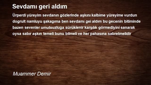 Muammer Demir