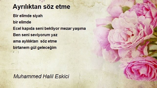 Muhammed Halil Eskici