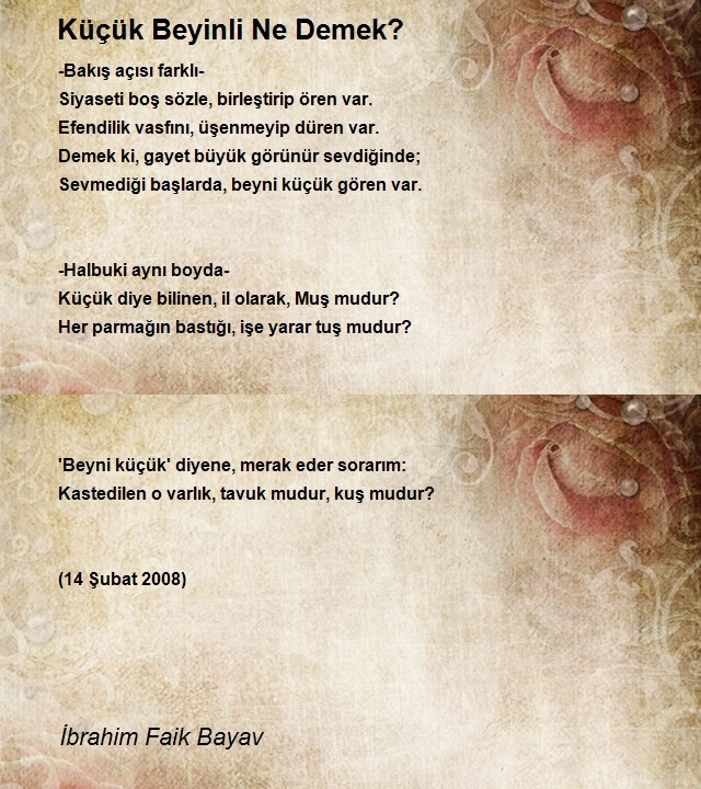 İbrahim Faik Bayav