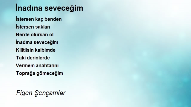 Figen Şençamlar 