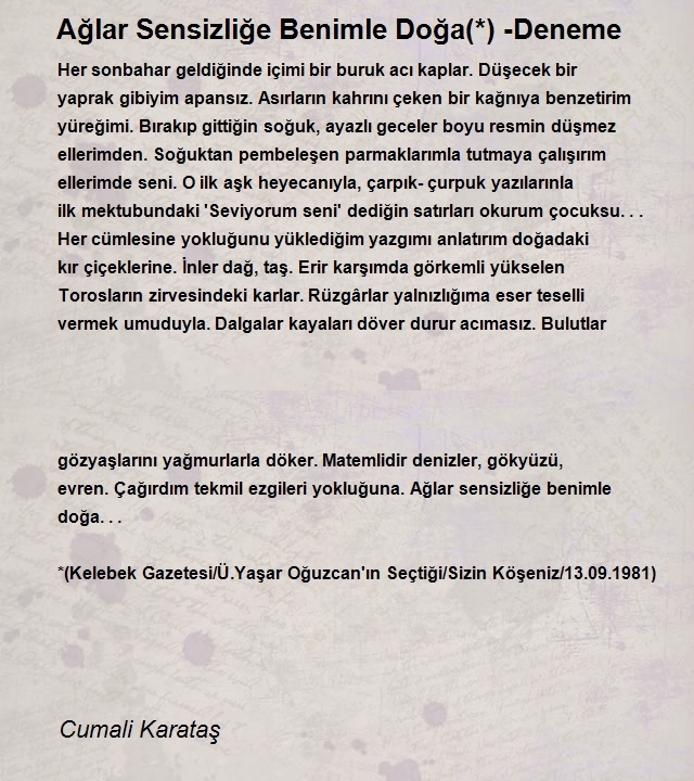 Cumali Karataş