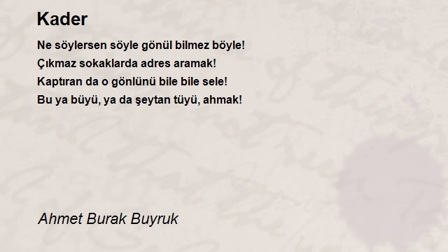 Ahmet Burak Buyruk