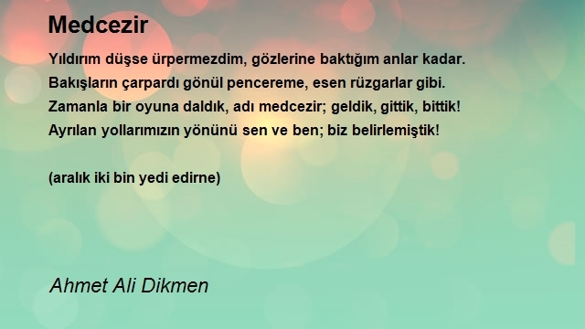 Ahmet Ali Dikmen