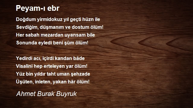 Ahmet Burak Buyruk