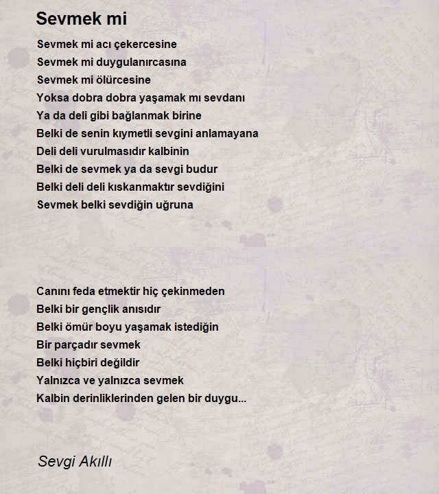 Sevgi Akıllı