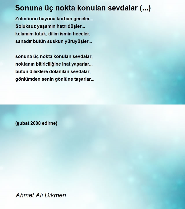 Ahmet Ali Dikmen