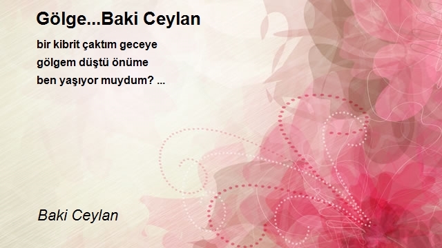 Baki Ceylan