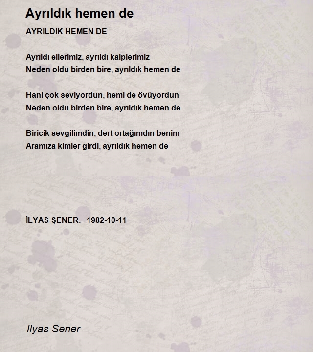 Ilyas Sener