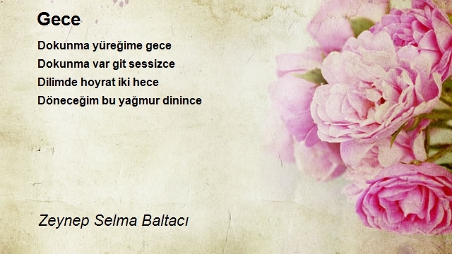 Zeynep Selma Baltacı