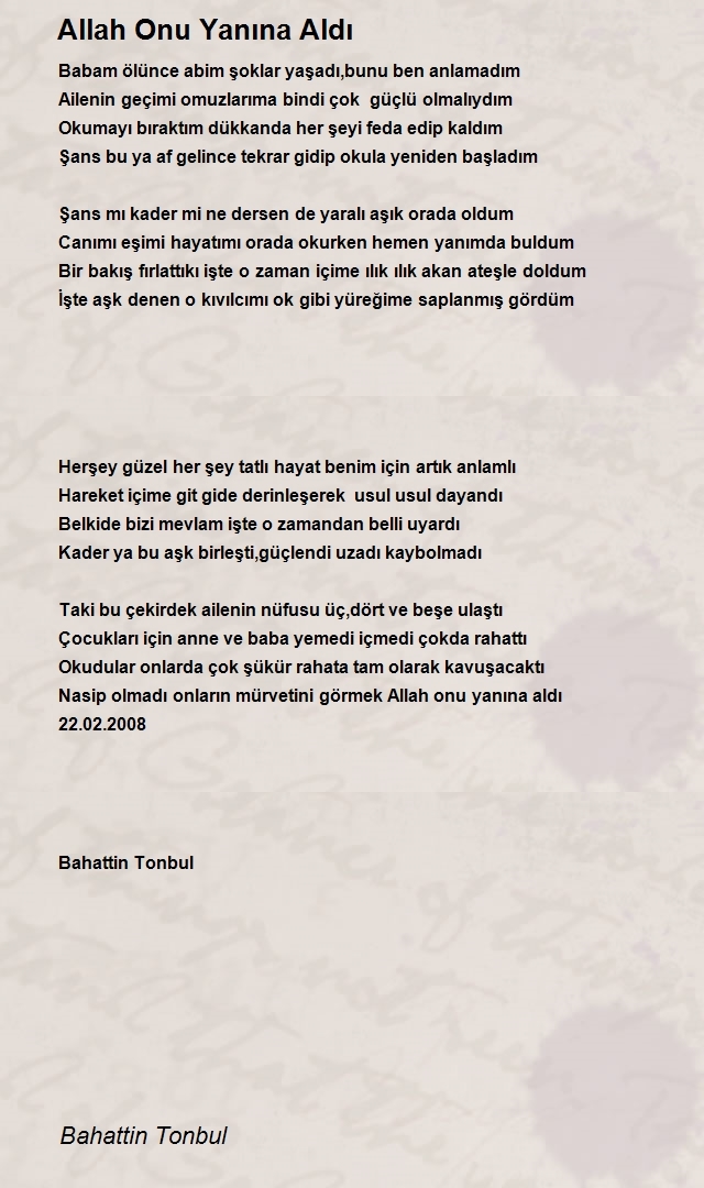 Bahattin Tonbul