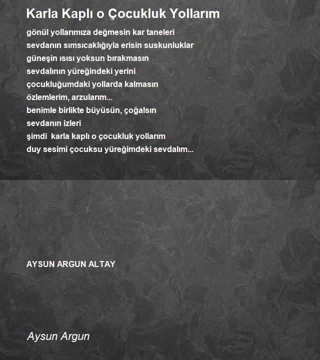 Aysun Argun