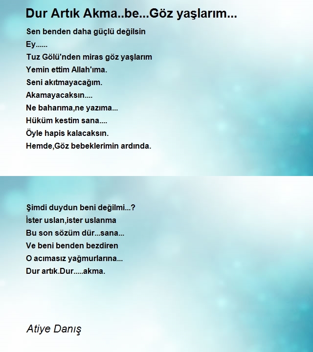 Atiye Danış