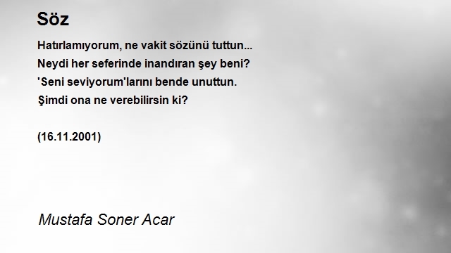 Mustafa Soner Acar