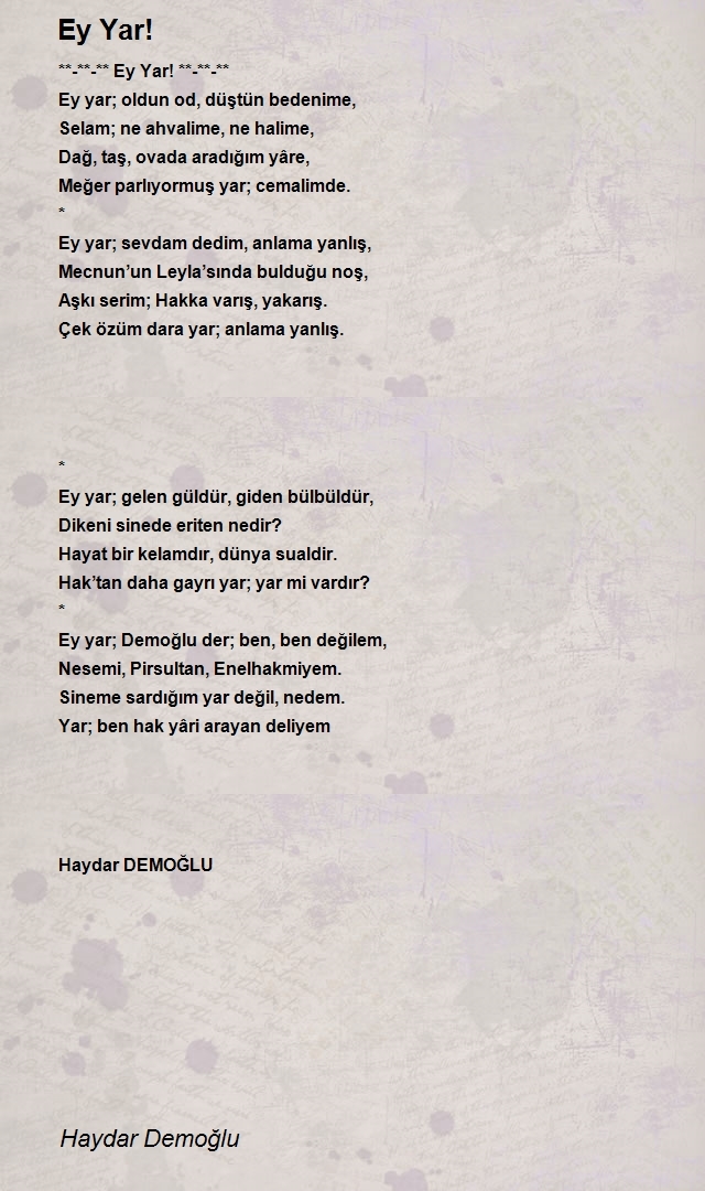 Haydar Demoğlu