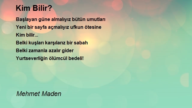 Mehmet Maden