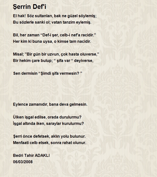 Bedri Tahir Adaklı