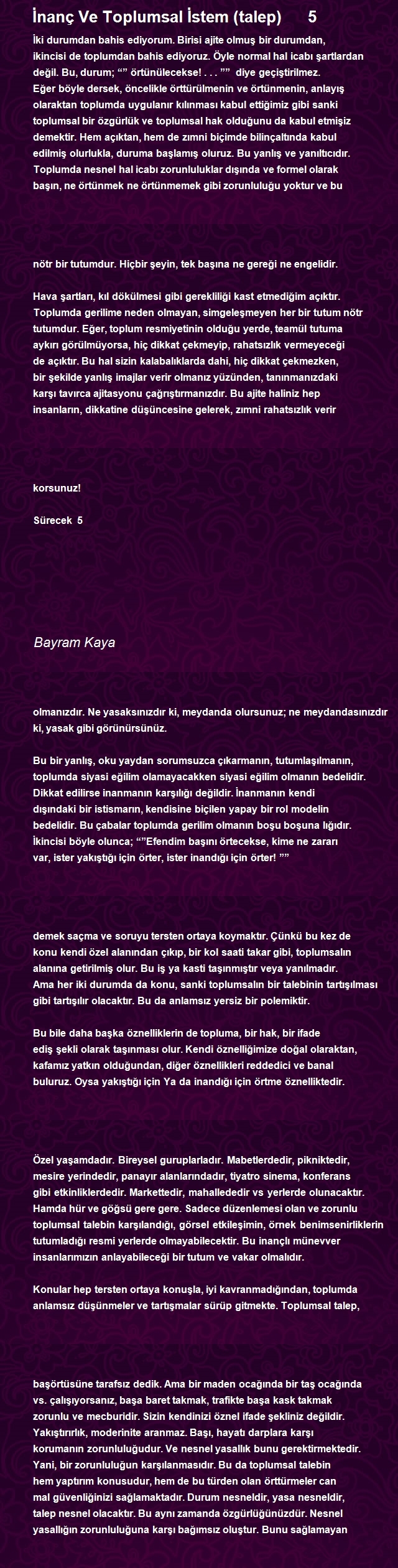 Bayram Kaya