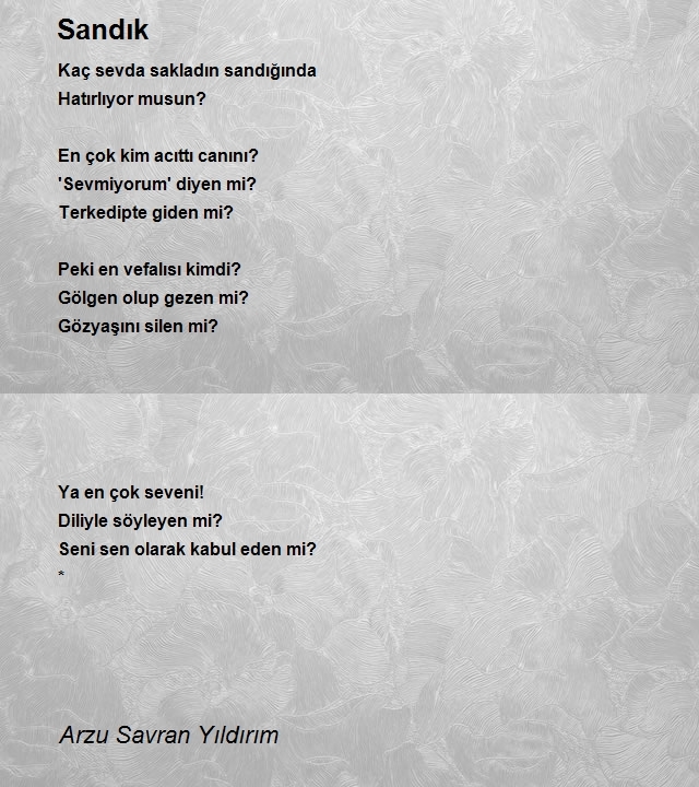 Arzu Savran Yıldırım