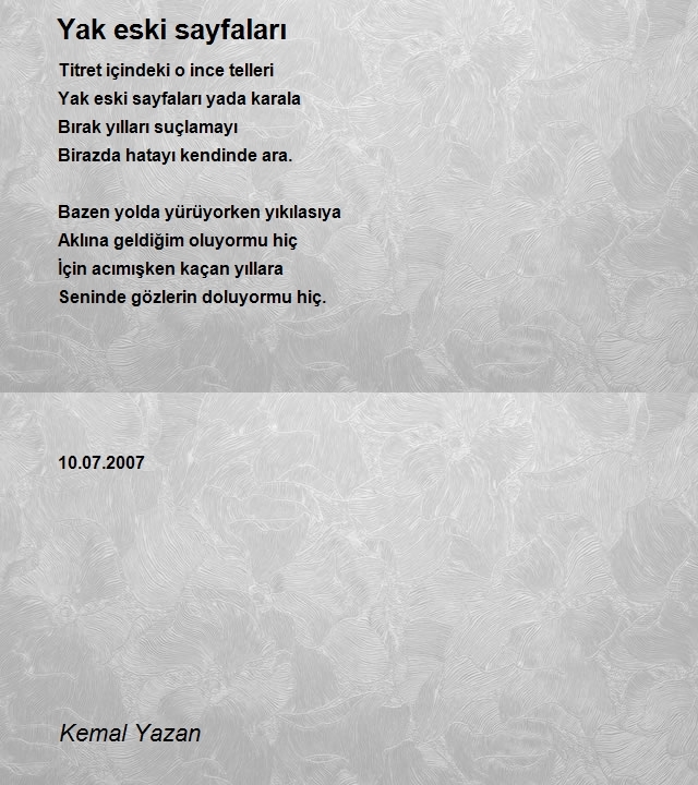 Kemal Yazan