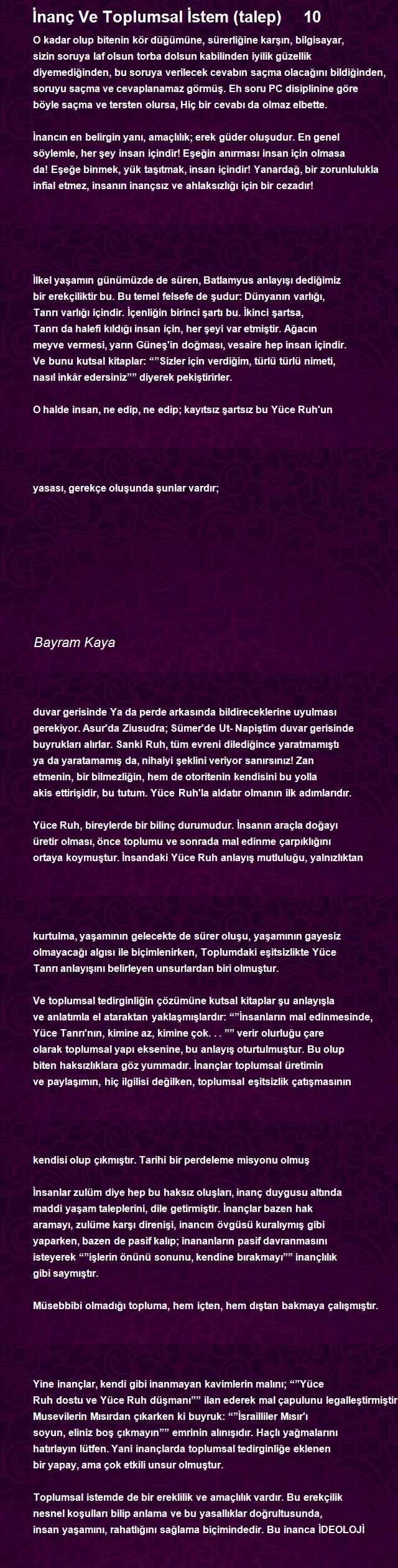 Bayram Kaya