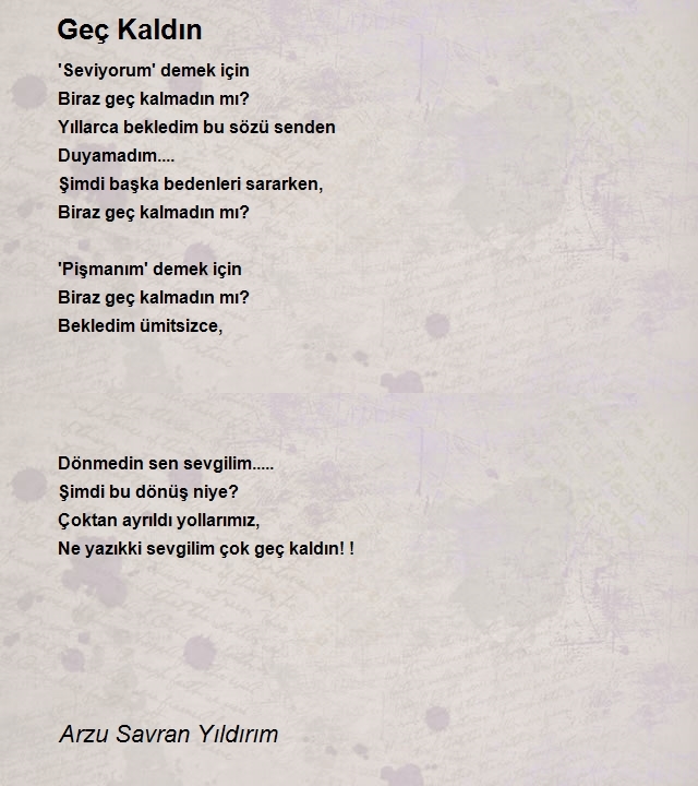 Arzu Savran Yıldırım