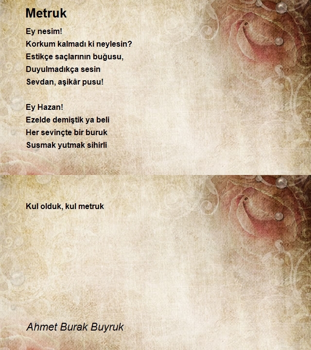 Ahmet Burak Buyruk