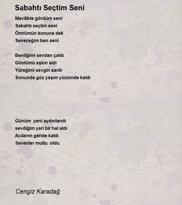 Cengiz Karadağ