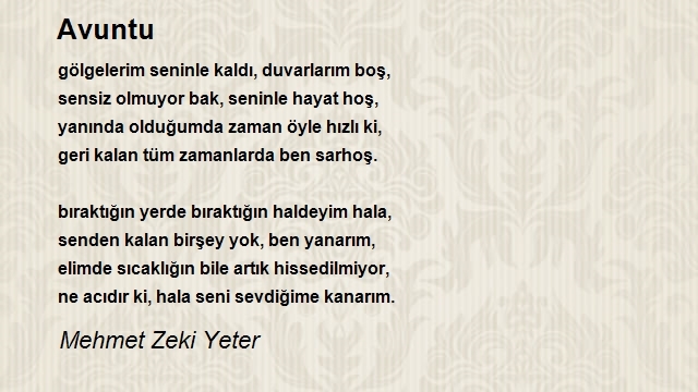 Mehmet Zeki Yeter