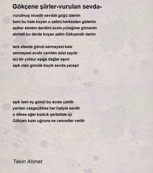 Tekin Ahmet