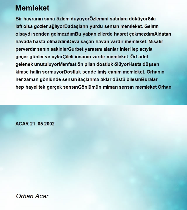 Orhan Acar