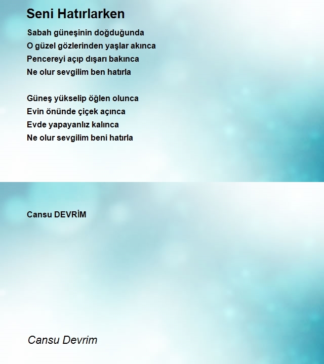 Cansu Devrim