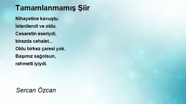 Sercan Özcan