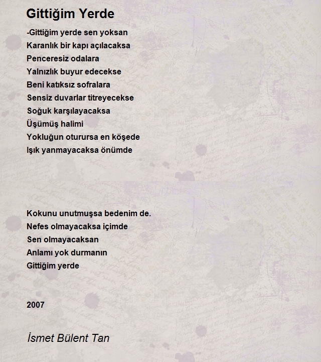 İsmet Bülent Tan