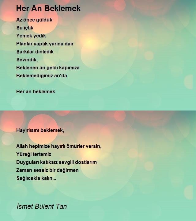 İsmet Bülent Tan