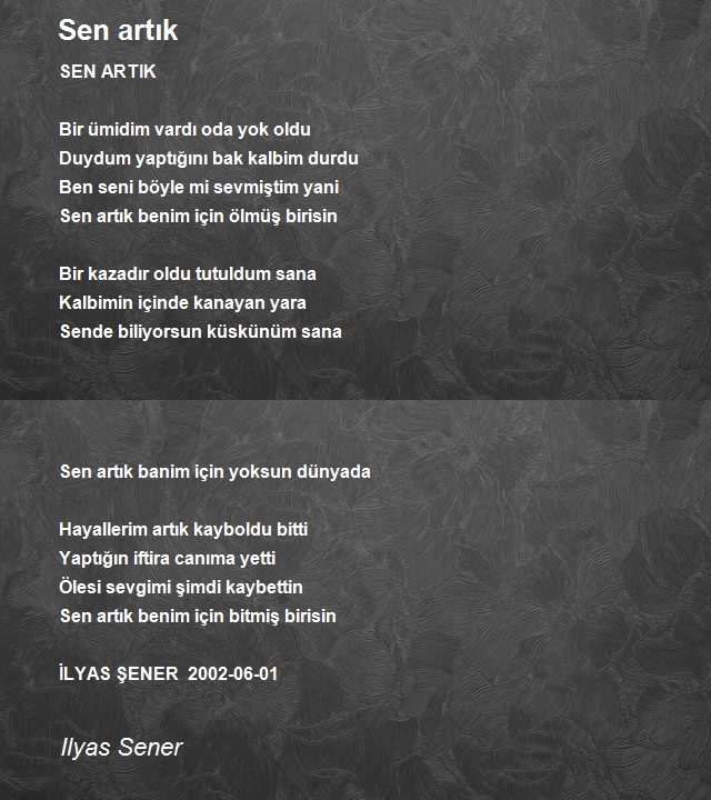 Ilyas Sener