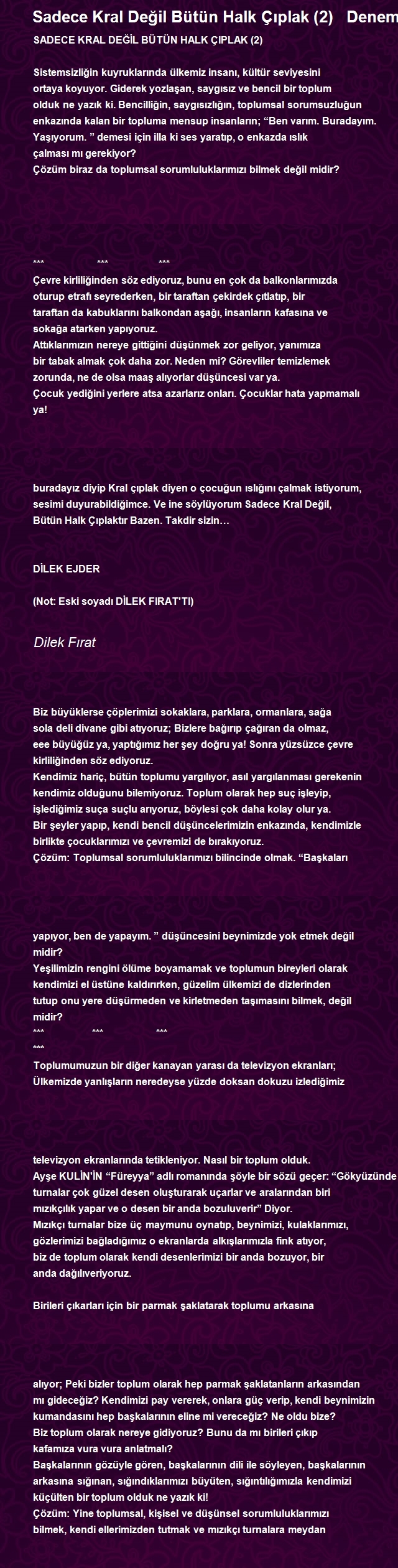 Dilek Fırat