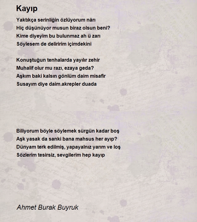 Ahmet Burak Buyruk