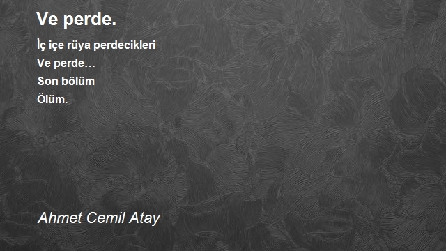 Ahmet Cemil Atay