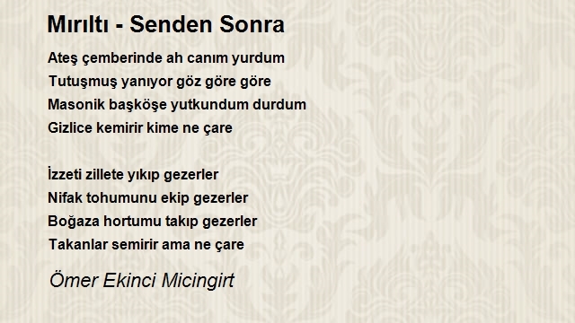 Ömer Ekinci Micingirt