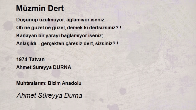 Ahmet Süreyya Durna