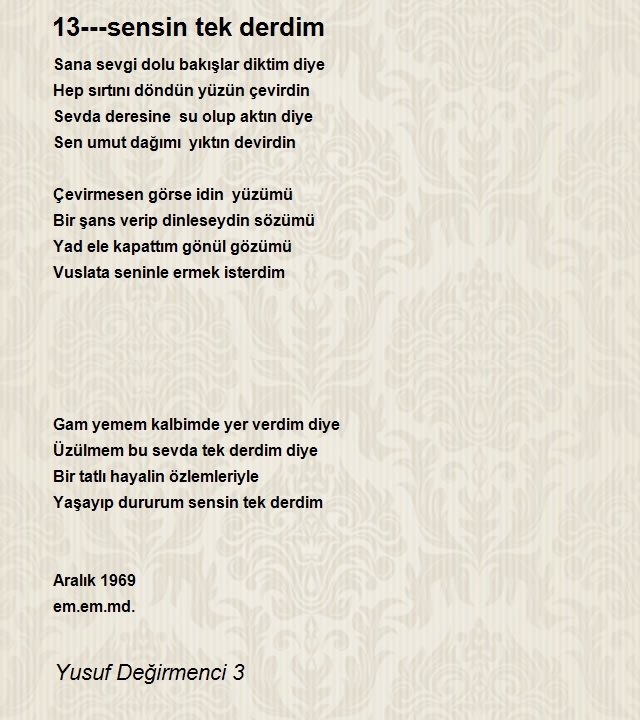 Yusuf Değirmenci 3