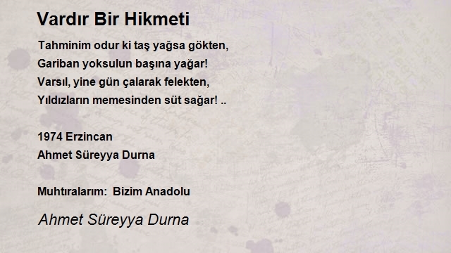 Ahmet Süreyya Durna