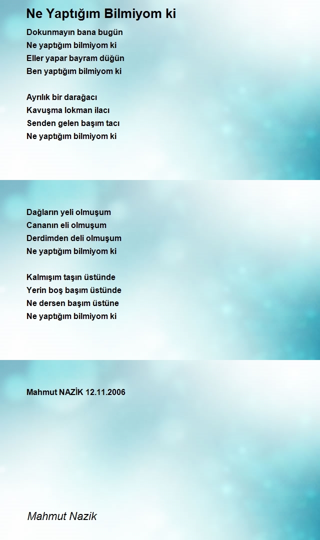 Mahmut Nazik