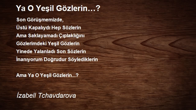 İzabell Tchavdarova