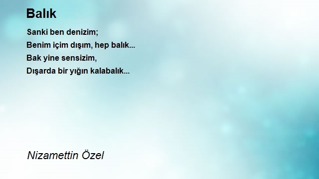 Nizamettin Özel