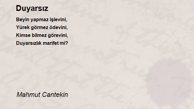 Mahmut Cantekin