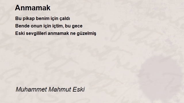 Muhammet Mahmut Eski